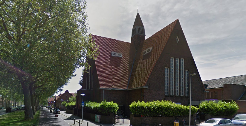 De Sultanahmet Moskee in de voormalige Noorderkerk